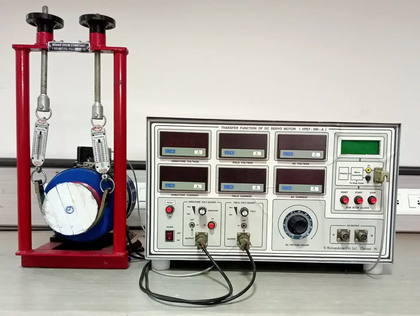 Transfer Function of DC Servomotor